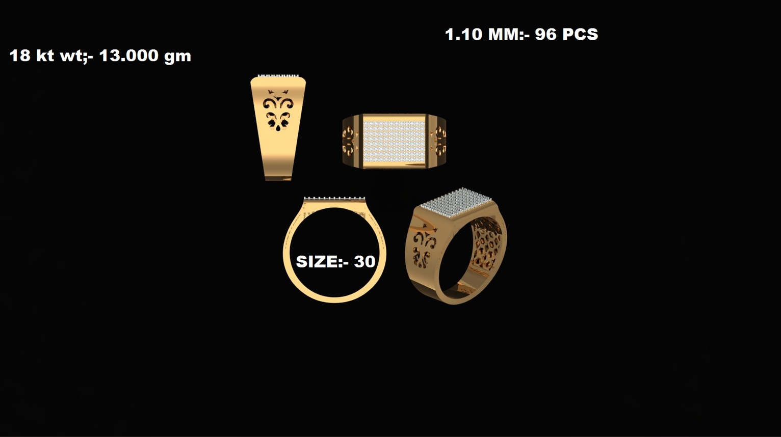 MEN'S RING-203